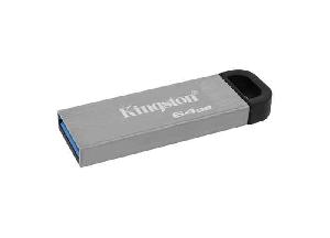  KINGSTON, Flash Memory, DTKN/64GB USB 3.2 200MB/s Read and 60MB/s  zinc.