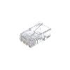  Y-OT18TP, UNITEK, LAN Accessories, UTP CAT5E RJ45 8P8C Connector 100pcs/box, 1µ gold-plated contacts, Transparent Color.