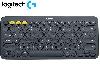  K380, LOGITECH, Keyboard, Bluetooth, DARK GREY.
