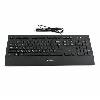 K280e, LOGITECH  Corded Keyboard , USB 1.8m, BLACK (L920-005215)