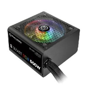 Smart RGB 500W, Thermaltake,Power Supply 500W, 80 PLUS, 12cm RGB  fan,EU,230V, PS-SPR-0500NHSAWE-1