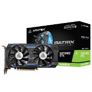 AKN1660SD6S6GH1, ARKTEK GeForce GTX1660 Super  GDDR6 6GB 192Bit  DP/HDMI/DVI 