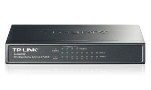 TL-SG1008P, TP-Link, 8-Port Gigabit Desktop Switch with 4-Port PoE