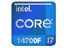 Core i7-14700F, Intel, CPU, 20 Core, 28 Threads, 28MB, upto 5.40GHz, 219W, LGA1700, DDR5 5600, Tray, 1yr.