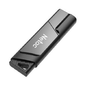  U336, NETAC, Flash Memory, 64GB USB3.2  Black Write protect Switch.