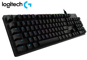 G512, LOGITECH Corded LIGHTSYNC Mechanical Gaming Keyboard CARBON-TACTILE  RUS Keyboard USB(L920-009351)