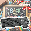  MK235, LOGITECH, Keyboard, Wireless Combo, GREY.