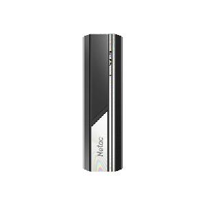 NT01ZX10-001T-32BK, Netac ZX10 USB 3.2 Gen 2 Type-C External SSD 1TB, R/W 1050/950MB/s, USB C to A cable and 10Gbps USB C 