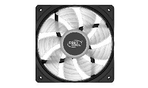  RF120W, DEEPCOOL, Case Fan, 120mm;1300 RPM;48.9 CFM;21.9 dB;White LED; 3pin+molex.