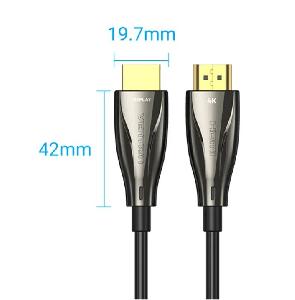 AACBJ VENTION AACBJ HDMI Cable 5M Black 4K Ultra HD (3840 x 2160 pixels) at 60Hz 