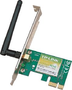 TL-WN781ND, Tp-Link, 150Mbps Wireless PCI Express Adapter, Atheros, 1T1R, 2.4GHz, 802.11n/g/b, 1 det