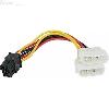 KDMLX0101, Kingda molex to 6 pin Video card power,20cm