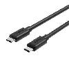 Y-C477BK,UNITEK 1M, USB3.0 Type-C (M) to Type-C (M) Cable Y-C477BK,UNITEK 1M, USB3.0 Type-C (M) to Type-C (M) Cable