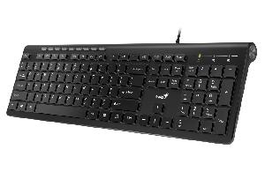 SlimStar 230II, GENIUS, Keyboard, Slim, multimedia, USB, BLACK.  SlimStar 230II, GENIUS, Keyboard, Slim, multimedia, USB, BLACK.