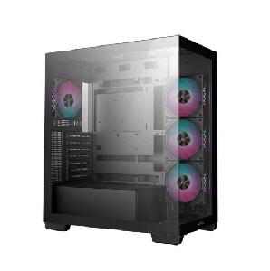CG580 4F, DEEPCOOL ITX/Micro-ATX/ATX, 7Slots, ABS+SGCC, 437×235×501mm, USB3.0×2, Gen2 Tipo-C×1、Audio&Mic×1