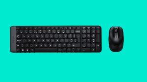 LOGITECH MK220 Wireless Combo - BLACK  Only EN Keyboard,  5 million keystrokes,  batteries 2 AAA+2 AA, L920-003168