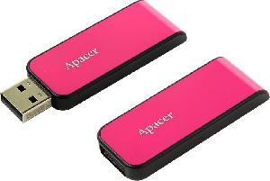  AH334, Apacer , Flash Memory, 32GB, USB2.0, Pink.