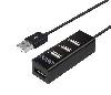 Y-2140, UNITEK, USB HUB, 4 Ports USB 2.0 480Mbps (80cm Cable). Y-2140, UNITEK, USB HUB, 4 Ports USB 2.0 480Mbps (80cm Cable).