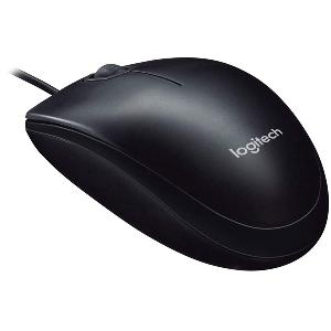  M100, LOGITECH, Mouse, Optical, USB BLACK.