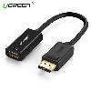 40362 UGREEN  Display Port DP to HDMI Female Converter 1080P DP To HDMI Adaptor