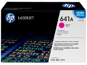 C9723A, HP 641A, Magenta Laserjet Toner Cartridge