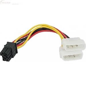 KDMLX0101, Kingda molex to 6 pin Video card power,20cm