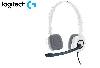 H150, Logitech Corded Stereo Headset - Cloud White - Dual Plug  L981-000350 H150, Logitech Corded Stereo Headset - Cloud White - Dual Plug  L981-000350