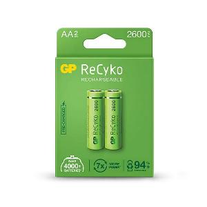 GPRHC272E000 GP AAx2 Rechargeable 270AAHCE-EB2 NIMH 1,2V 2600MAH  4891199186370