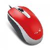  DX-120 Red, GENIUS, Mouse, Genius Optical Mouse, USB.