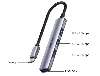 H1208B, UNITEK, 4-in-1 USB-C 5Gbps Hub (USB3.0 + 3*USB2.0) H1208B, UNITEK, 4-in-1 USB-C 5Gbps Hub (USB3.0 + 3*USB2.0)