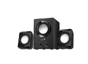 SW-2.1 300,  II,Black,Genius 2.1 CH Speakers with Subwoofer EU,100-240V
