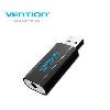 VAB-S15-B, VENTION  4Pole USB External Sound Card Black