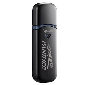  AH355, Apacer , Flash Memory, 32GB, USB3.1 Gen1, Panther, Black.