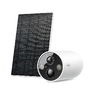  Tapo C425 KIT, TPLINK, Camera, Outdoor Wi-Fi Solar Kit,Full-Color,2K QHD,1/3'CMOS,F1.6,IP66,H.264,2Way Audio,MicroSD 512 GB.