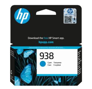 4S6X5PE HP 938 Cyan Original Ink Cartridge 800 Pages