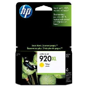 CD974AE, HP 920XL, Yellow Ink Cartridge (High Yield)