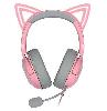 Kraken Kitty V2, RAZER, Headset, Gaming 7.1 surround sound, Noise Cancelling, Volume Control, RGB, USB 2 m, Quartz Edition.