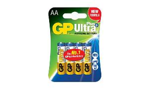 GPPCA15UP032 ,15AUP-U4 (AAx4 ) ALKALINE BATTERY  ULTRA+  (LR6) GP 00277