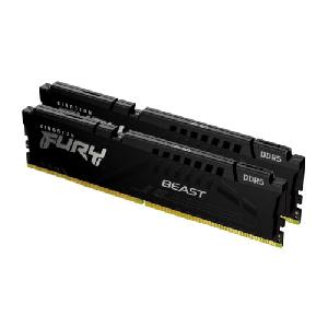 KF556C36BBEK2-32 Kingston 16+16 32GB 5600MT/s DDR5 CL36 DIMM (Kit of 2, 16x2) FURY Beast Black