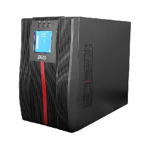  MAC-2000, POWERCOM, UPS, 2000W,On-Line, 4xSchuko,208-240VAC,12V7Ahx6,USB,Sinewave,Tower, Black.