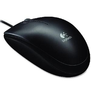  B100, LOGITECH, Mouse,  optical USB, BLACK.