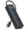  Y-3089Z01, UNITEK, USB HUB, Type-C 5Gbps To 4*USB-A.