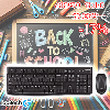  MK120, LOGITECH, Keyboard, USB COMBO, ENG/RU, BLACK.