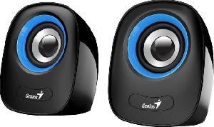 SP-Q160, Genius Stereo USB Powered Speakers BLUE