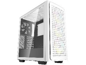  CK560 WH, DEEPCOOL, CASE, White, ATX, Fans 3×ARGB120+140, AIO 360mm, Air 175mm, GPU 380mm, 3.5" HDD×2, USB3.0×2+Type-C, Audi