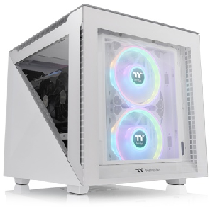 Divider 200 TG, ThermalTake, Snow White, Tempered Glass*3/200mm St. Fan*1/120mm St. Fan*1, CA-1V1-00S6WN-00