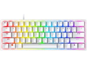  Huntsman Mini Mercury Ed., RAZER, Keyboard, Gaming Keyboard. Red Switch USB RU RGB, White.