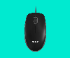  B100, Logitech, Mouse, L910-003357 USB 1,8m, 1000dpi, 3 Button, 90gr, Black,.