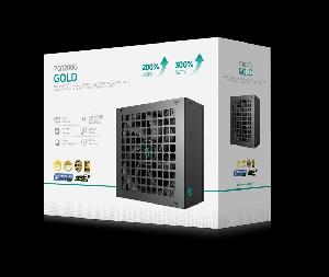 PQ1200G, DEEPCOOL, PSU, PX1200G DEEPCOOL 1200W Power Supply, ATX12V V3.1, 80Plus Gold/Cybenetics Gold/PPLP Gold, FDB