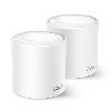 Deco X50(2-pack), TP-LINK,  AX3000 Whole Home Mesh Wi-Fi 6 System, 2×2/HE160 2402 Mbps + 2×2 574 Mbps